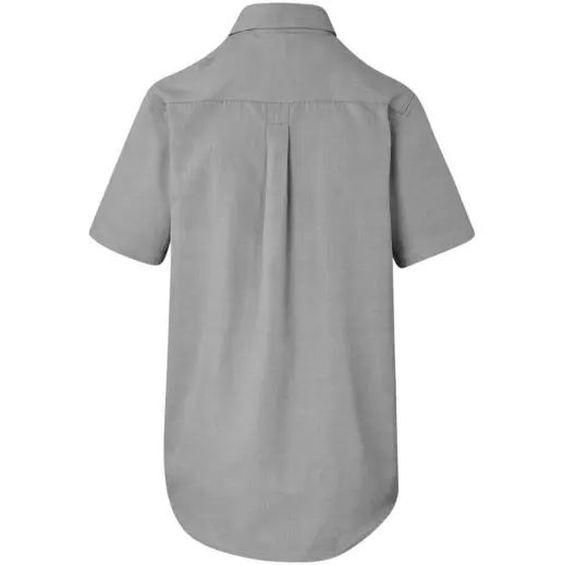 Mens Short Sleeve Nottingham Shirt Grey Back